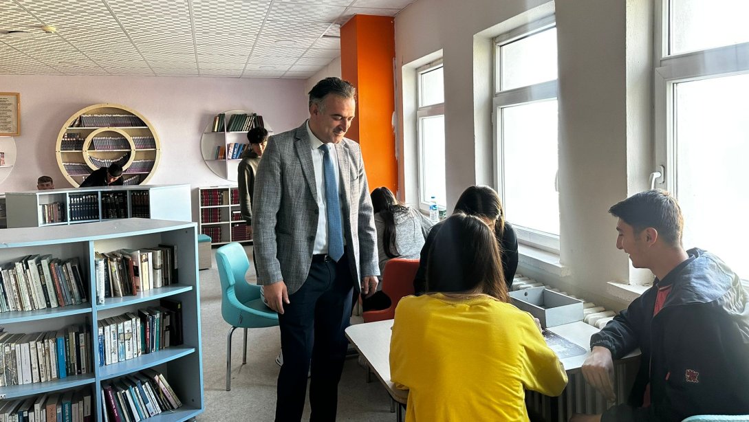 İlçe Milli Eğitim Müdürümüz Mesut YOLCU' Okullarımızı Ziyaret Etti